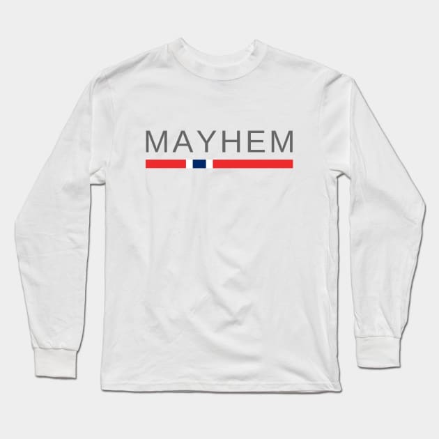 Mayhem Norge | Norway Long Sleeve T-Shirt by tshirtsnorway